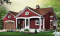 front - BASE MODEL - 9' ceiling, large master bedroom with en-suite, open floor plan concept, 3 good size bedrooms, garage - Janice