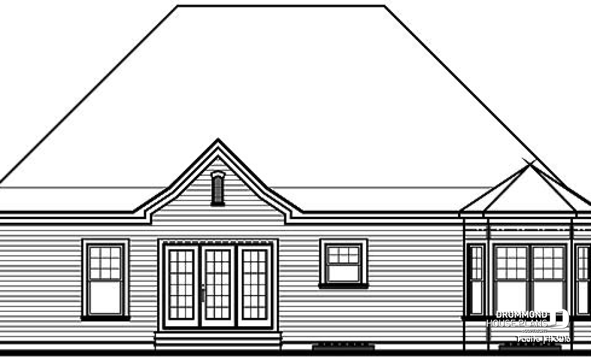 rear elevation - Tacite