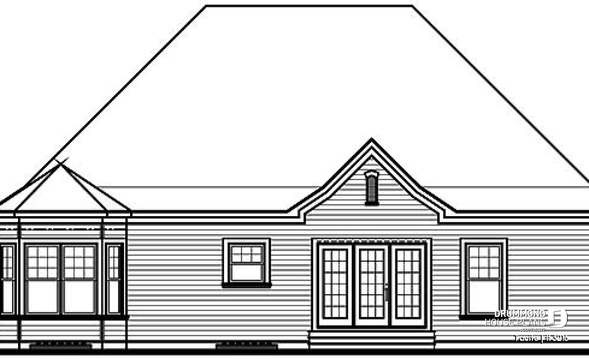 rear elevation - Tacite