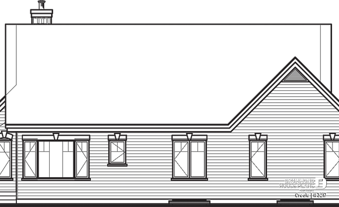 rear elevation - Creole