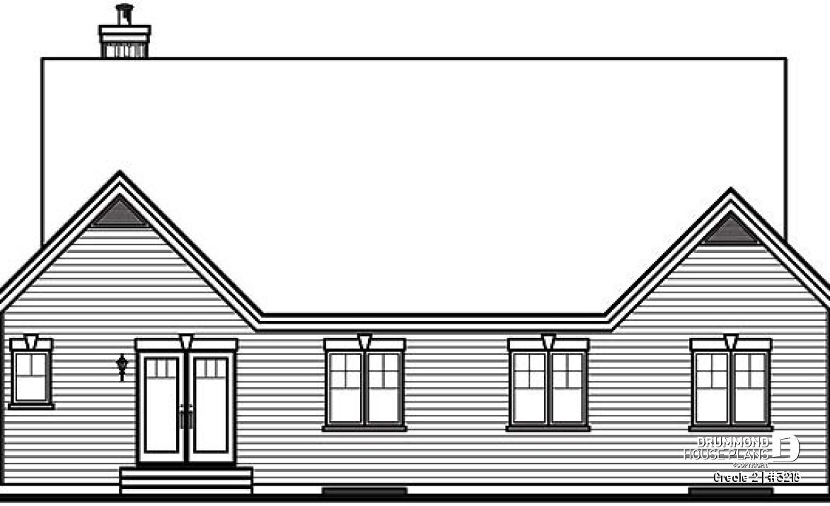 rear elevation - Creole 2