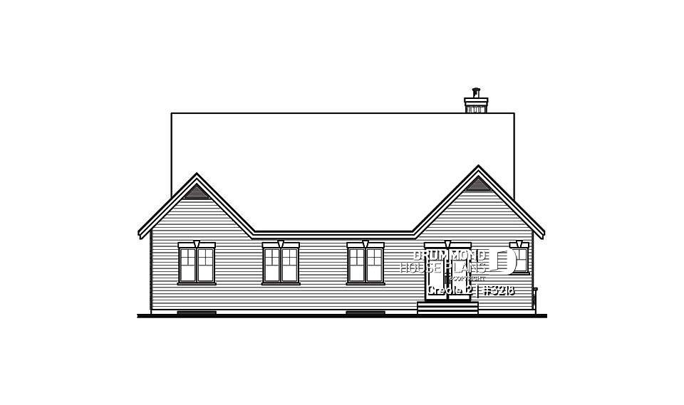 rear elevation - Creole 2