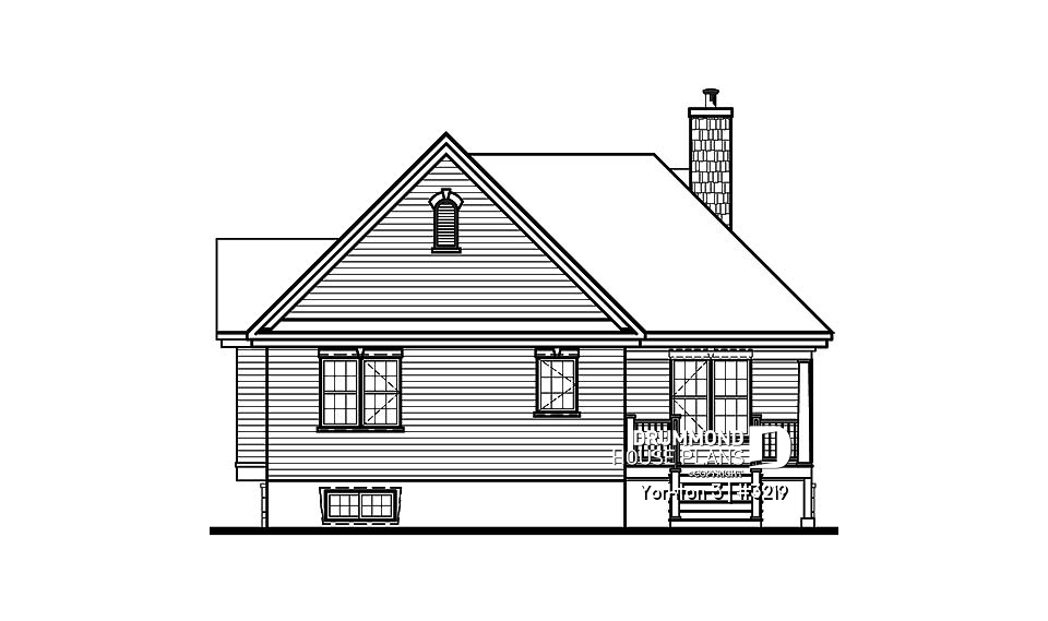 rear elevation - Yorkton 3