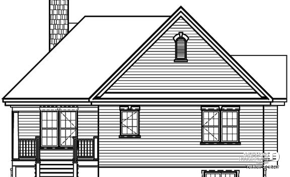 rear elevation - Yorkton 3