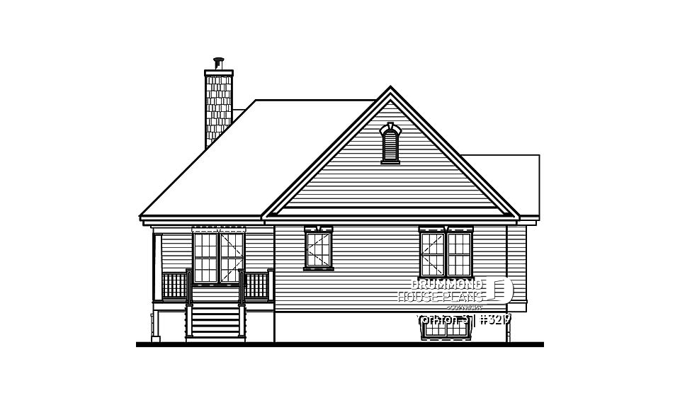 rear elevation - Yorkton 3