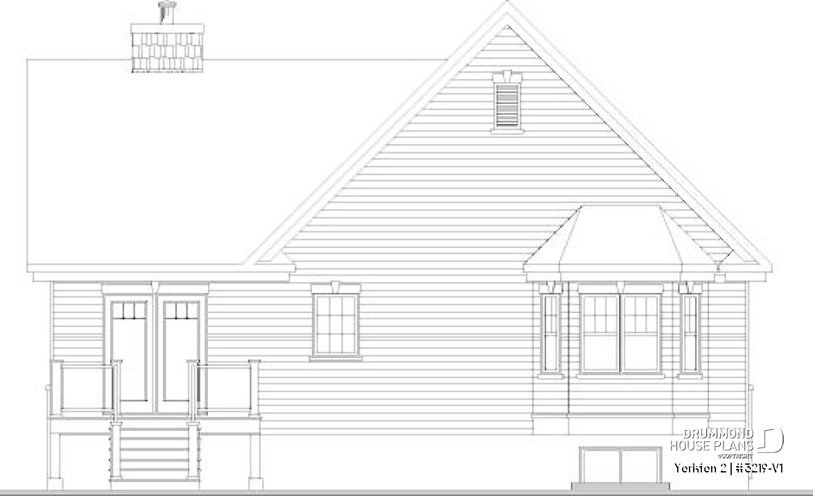 Rear view - BASE MODEL - Yorkton 2