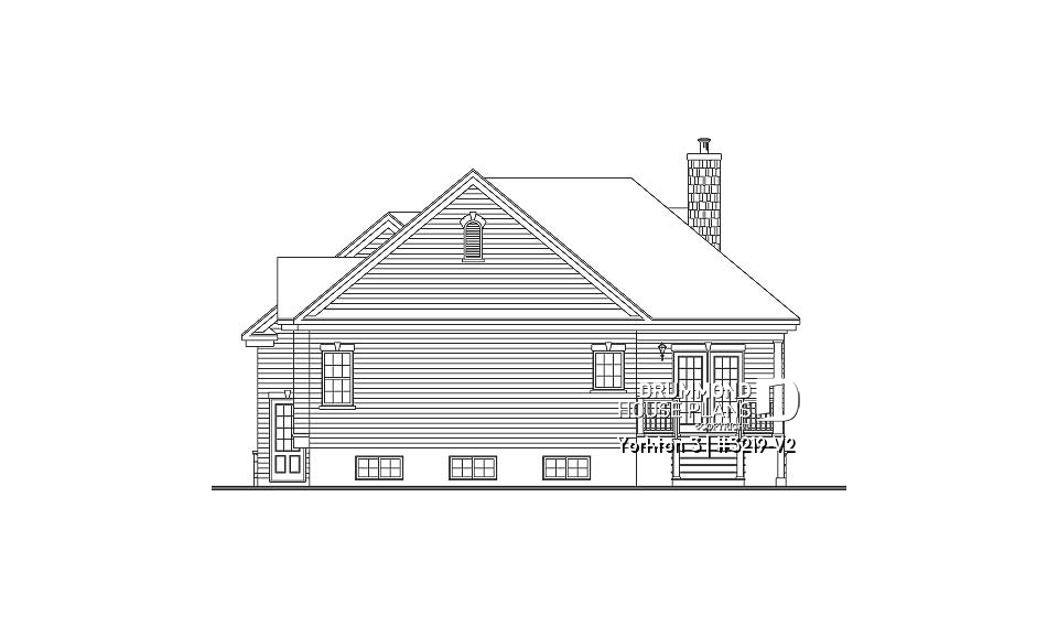 rear elevation - Yorkton 3