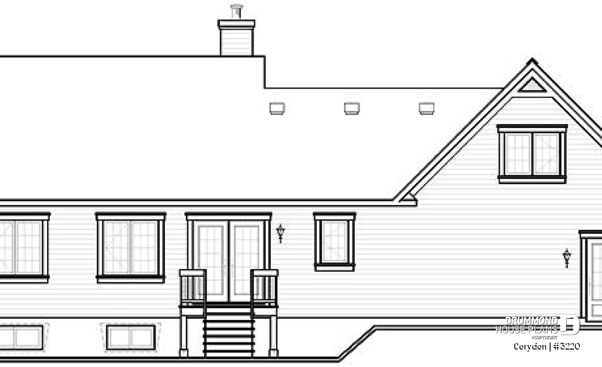 rear elevation - Corydon