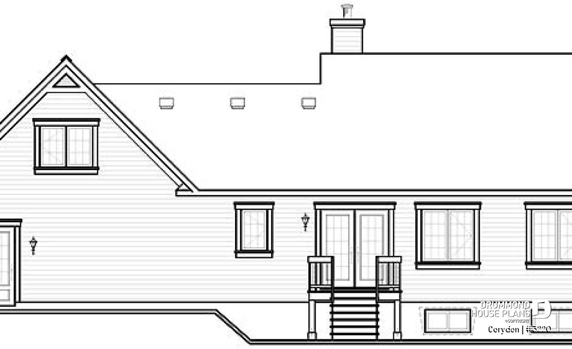 rear elevation - Corydon