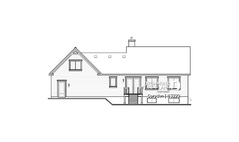 rear elevation - Corydon