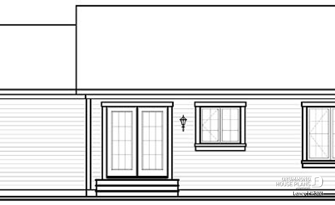 rear elevation - Lancy