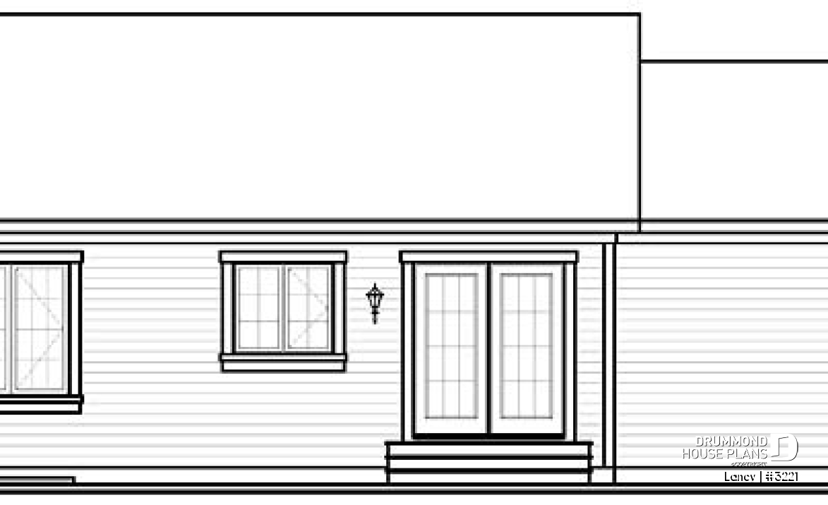 rear elevation - Lancy