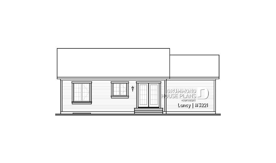 rear elevation - Lancy