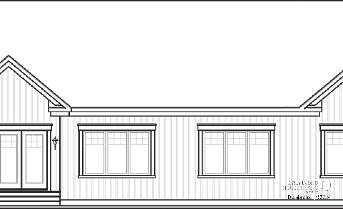 rear elevation - Dambroise