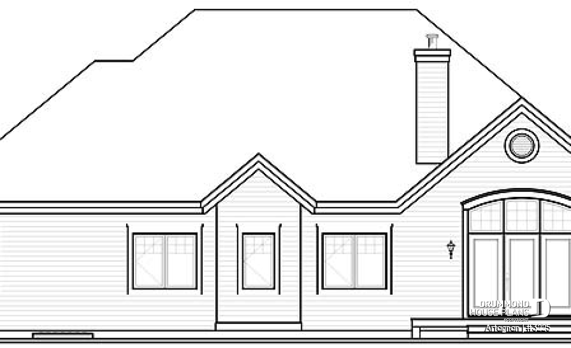 rear elevation - Artagnan