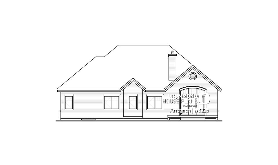 rear elevation - Artagnan