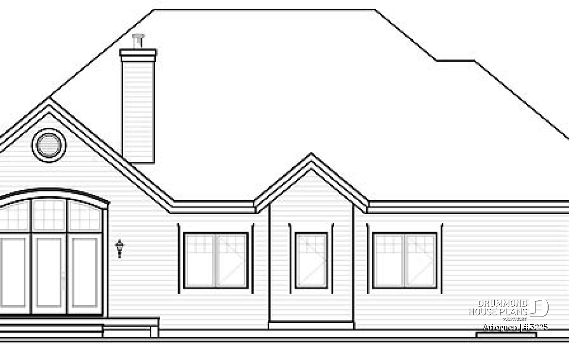 rear elevation - Artagnan