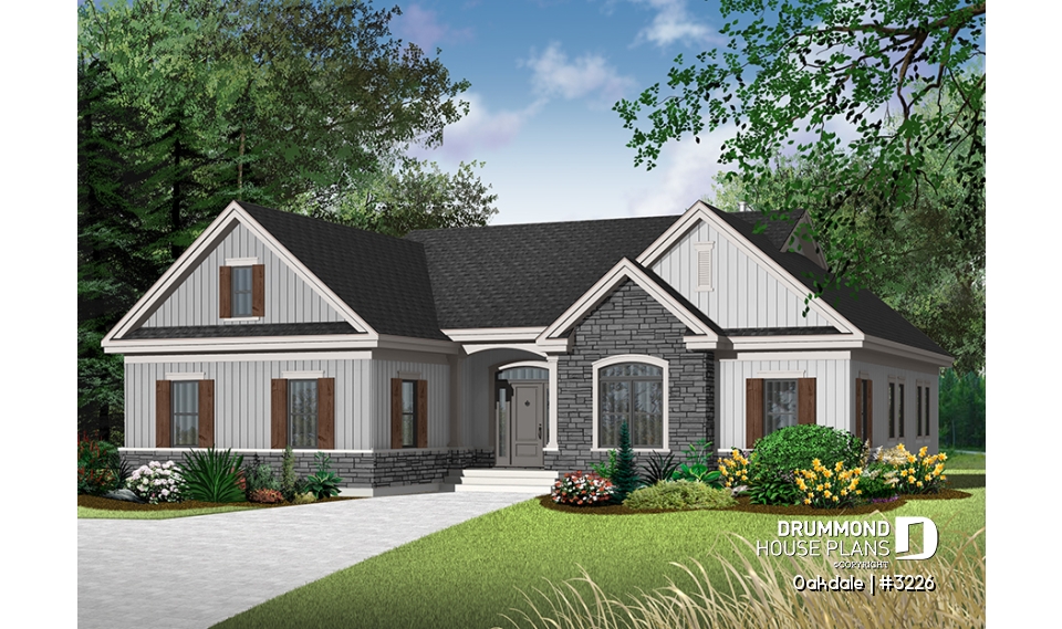 Color version 1 - Front - Oakdale