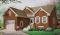 front - BASE MODEL - Traditional bungalow with 3 bedrooms on same level, 1-car garage, ideal for narrow lot - Beauchemin