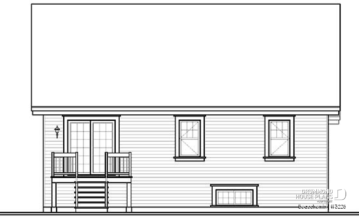 rear elevation - Beauchemin