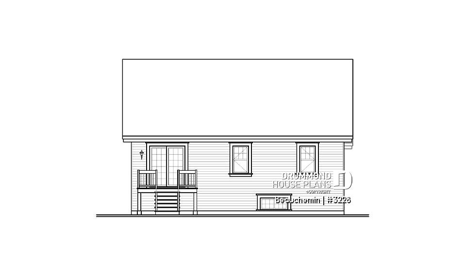rear elevation - Beauchemin