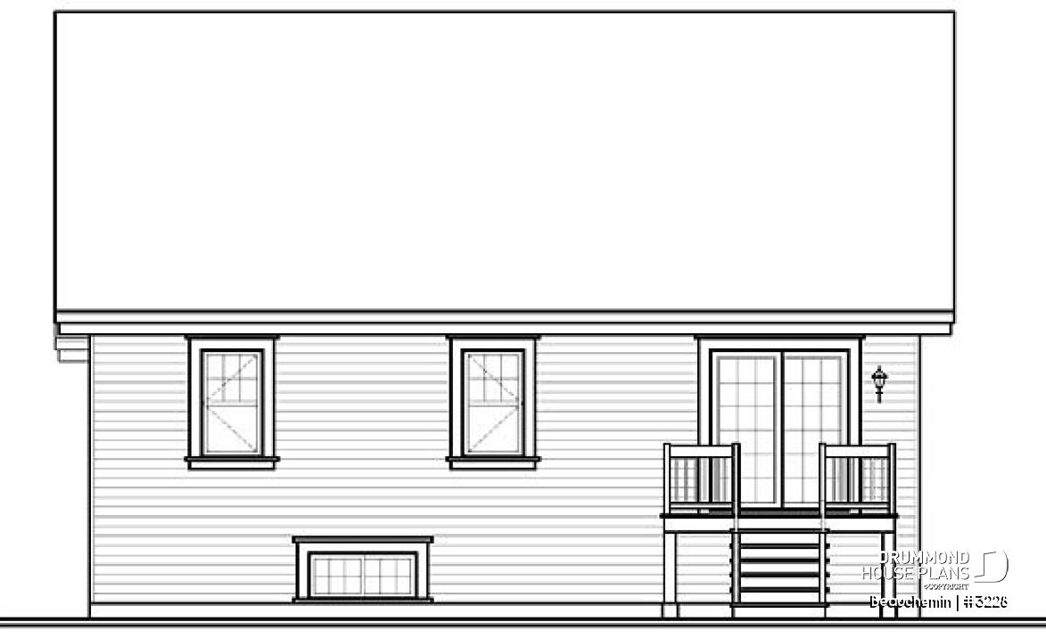 rear elevation - Beauchemin