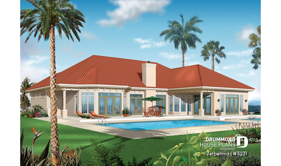 Rear view - BASE MODEL - Verbennia