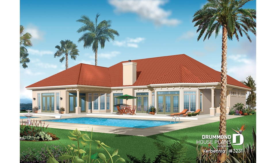 Rear view - BASE MODEL - Verbennia