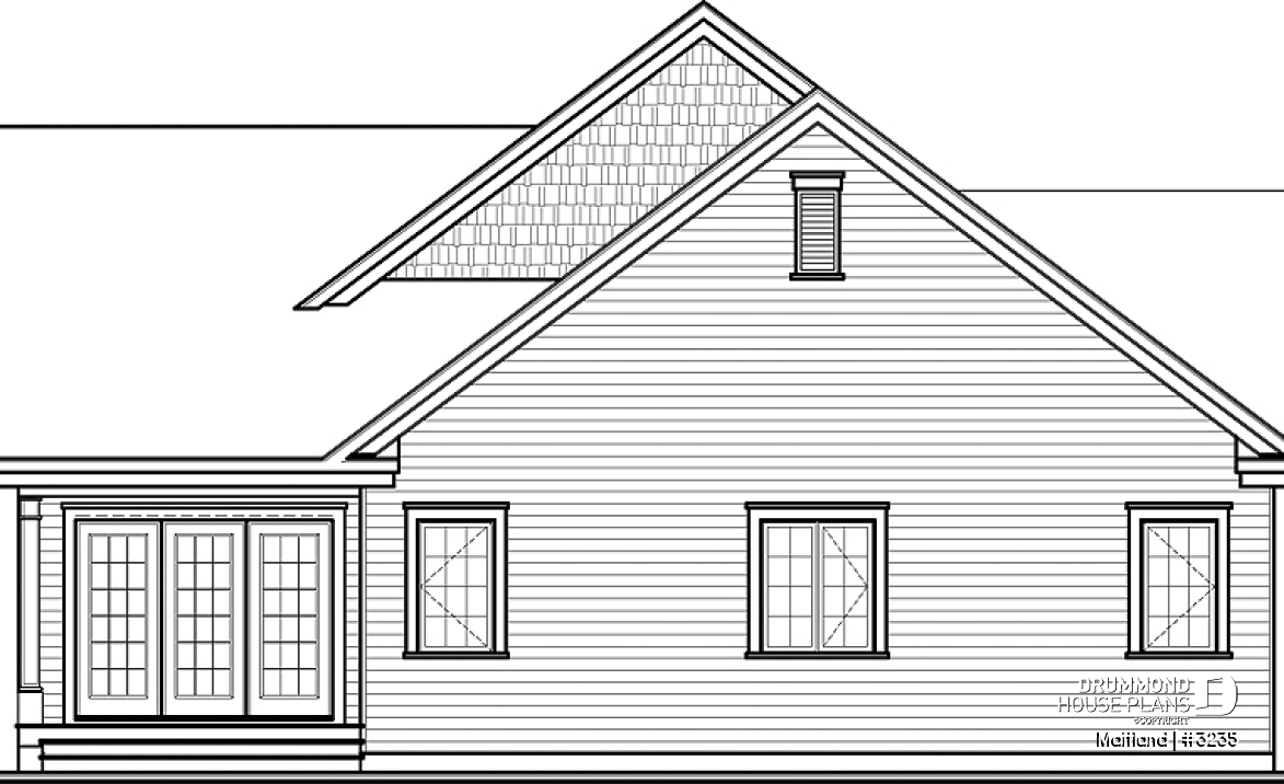 rear elevation - Maitland