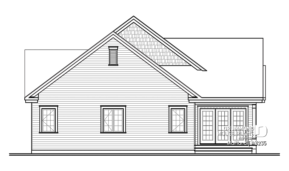 rear elevation - Maitland