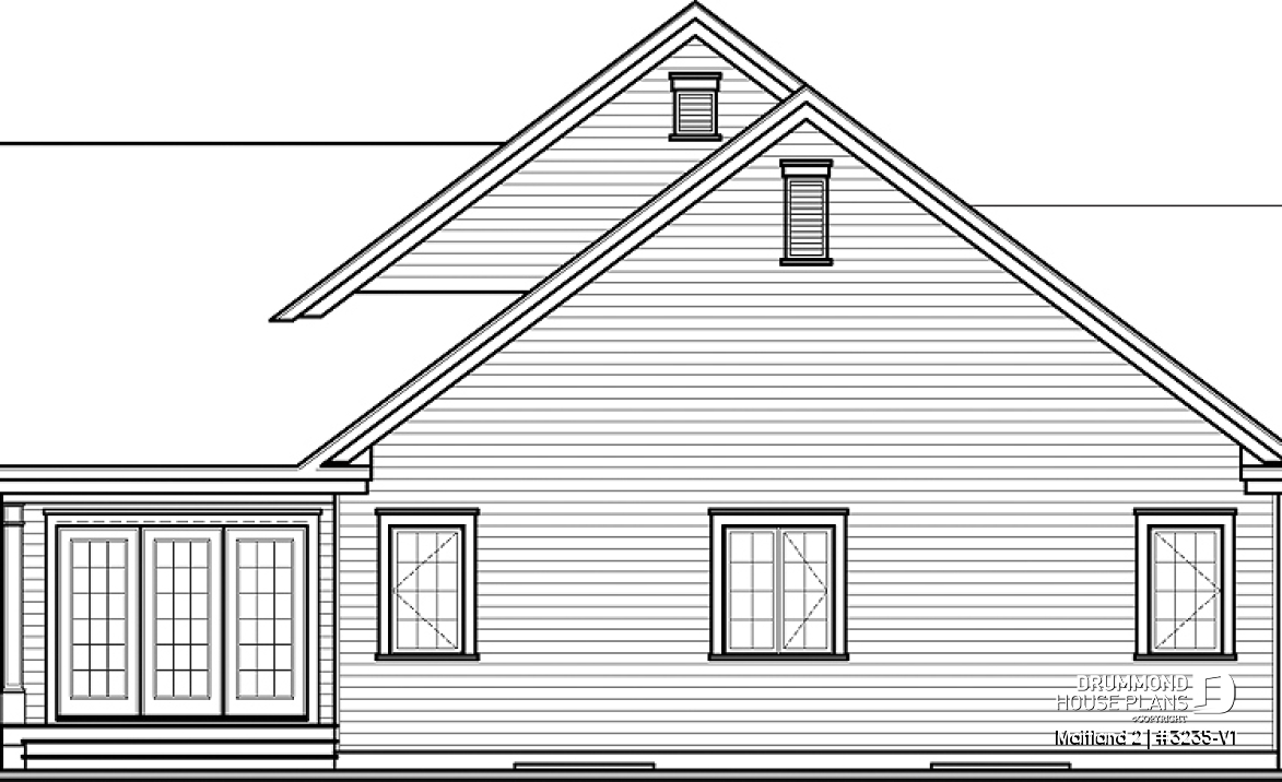 Rear view - BASE MODEL - Maitland 2