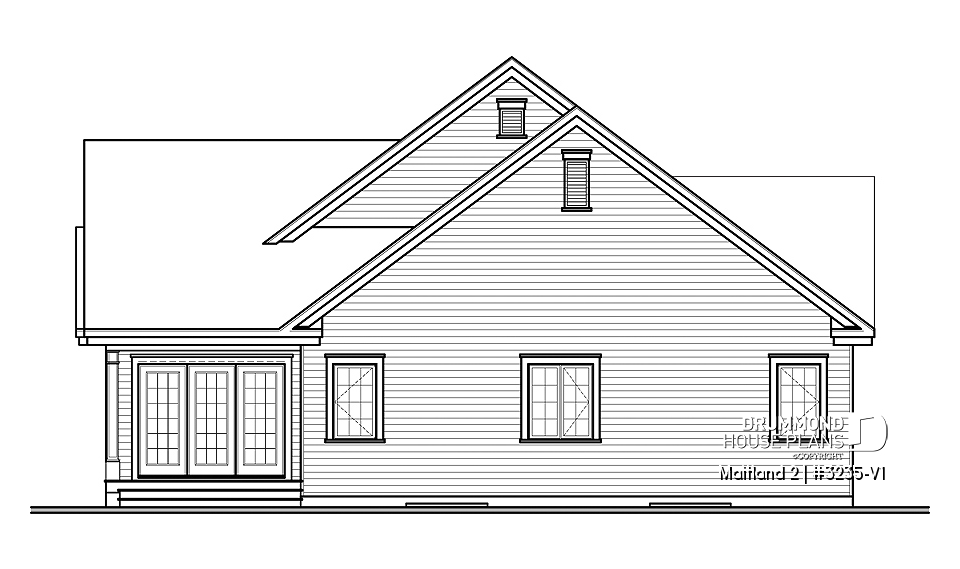 Rear view - BASE MODEL - Maitland 2