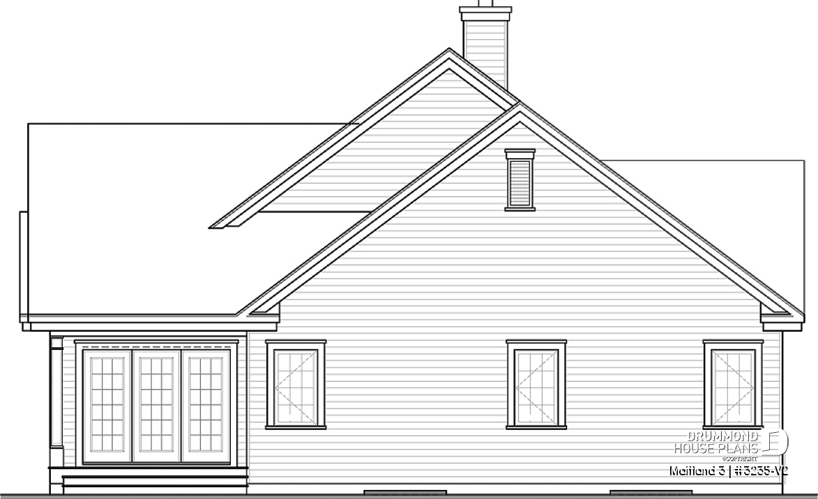 rear elevation - Maitland 3