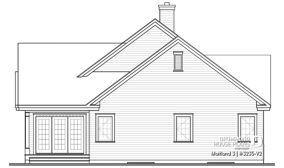 rear elevation - Maitland 3