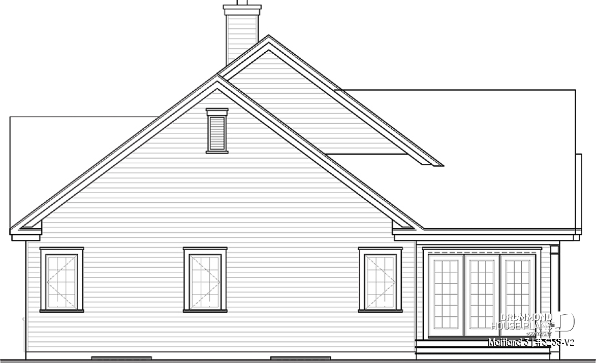 rear elevation - Maitland 3