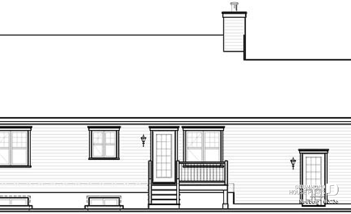 rear elevation - Newburg