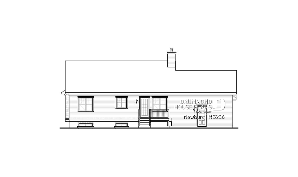 rear elevation - Newburg