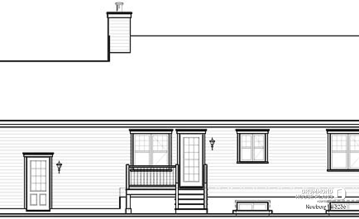 rear elevation - Newburg