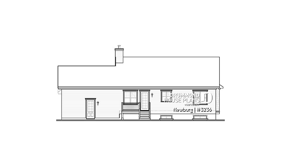 rear elevation - Newburg