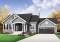 front - BASE MODEL - Craftsman bungalow, open living concept, two car garage, fireplace in family room, unfinished basement - Newburg 2