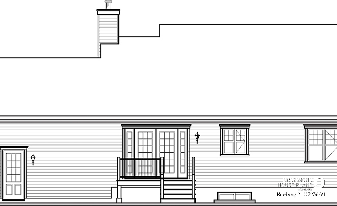 rear elevation - Newburg 2