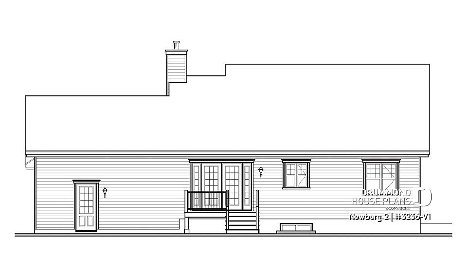 rear elevation - Newburg 2