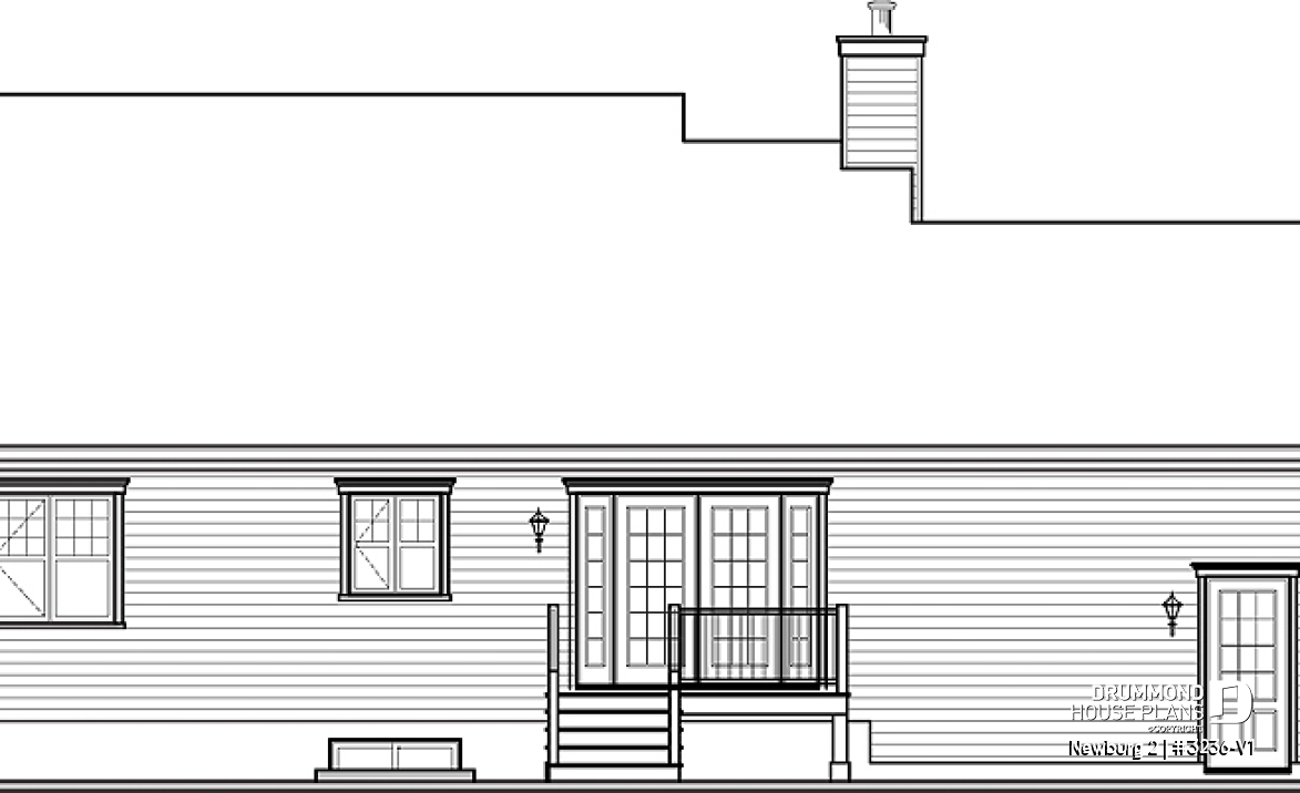 rear elevation - Newburg 2