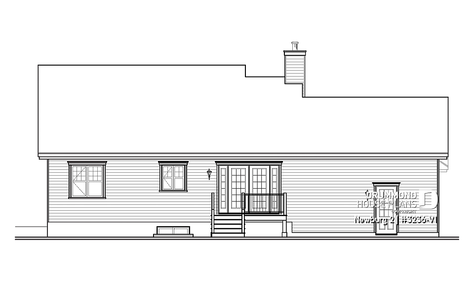 rear elevation - Newburg 2