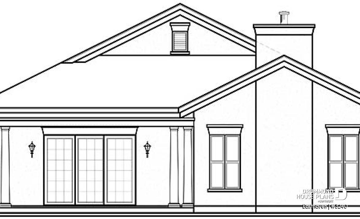 rear elevation - Easthaven