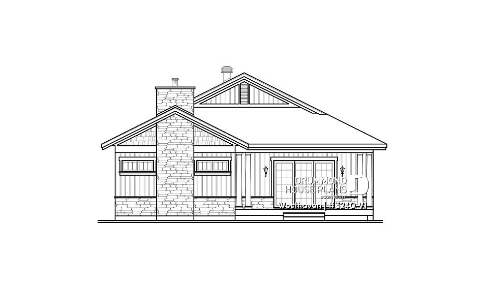 rear elevation - Westhaven
