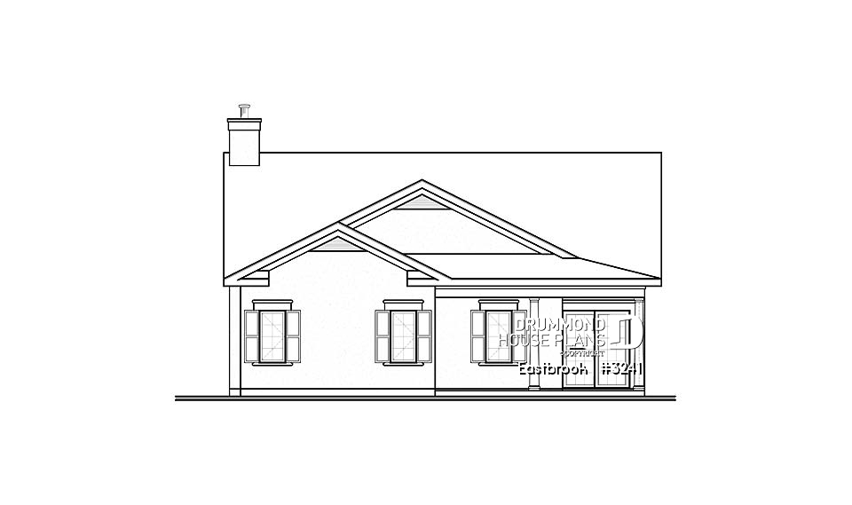 rear elevation - Eastbrook