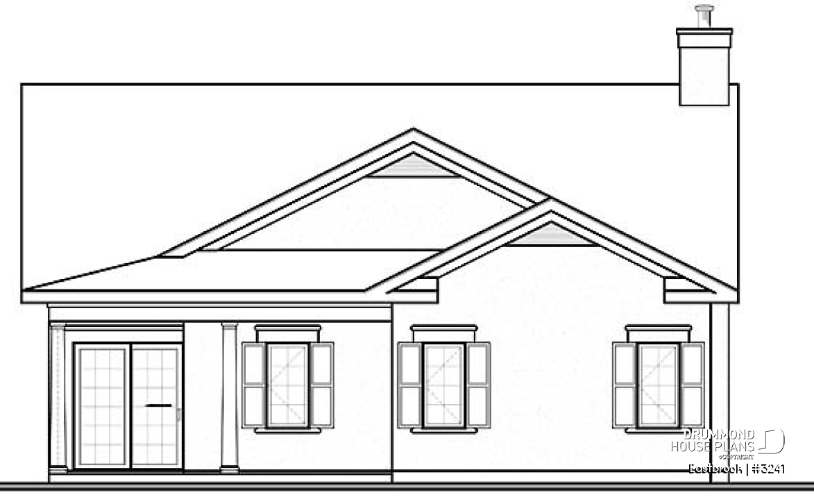rear elevation - Eastbrook