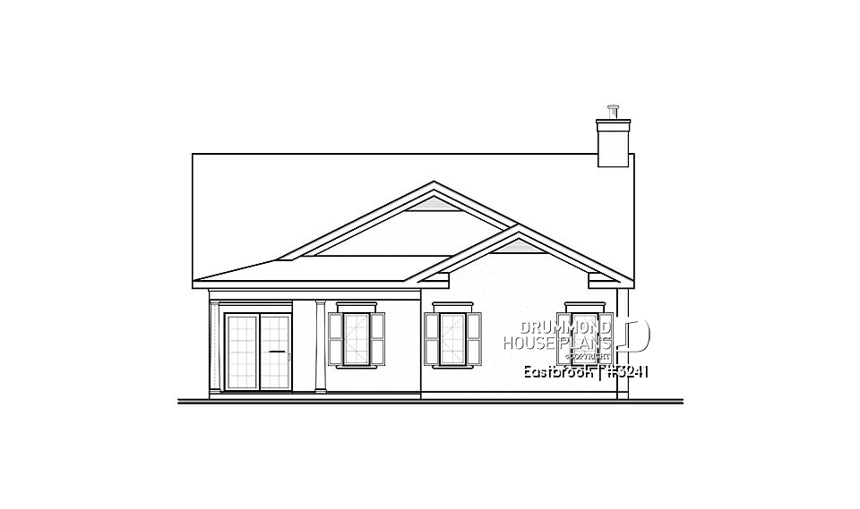 rear elevation - Eastbrook