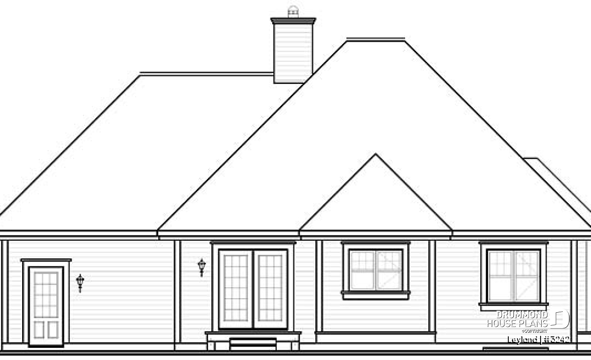 rear elevation - Leyland